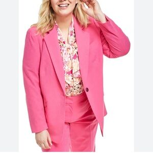 Bar 111 blazer Pink Classic Suit Jacket 2x lined pockets like new